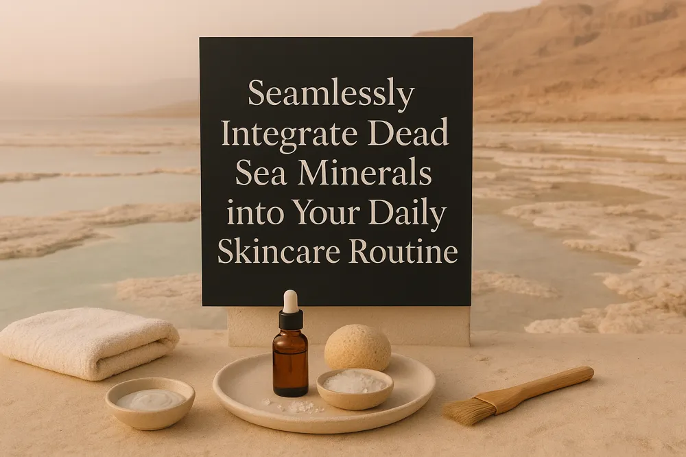 Seamlessly Integrate Dead Sea Minerals into Your Daily Skincare Routine