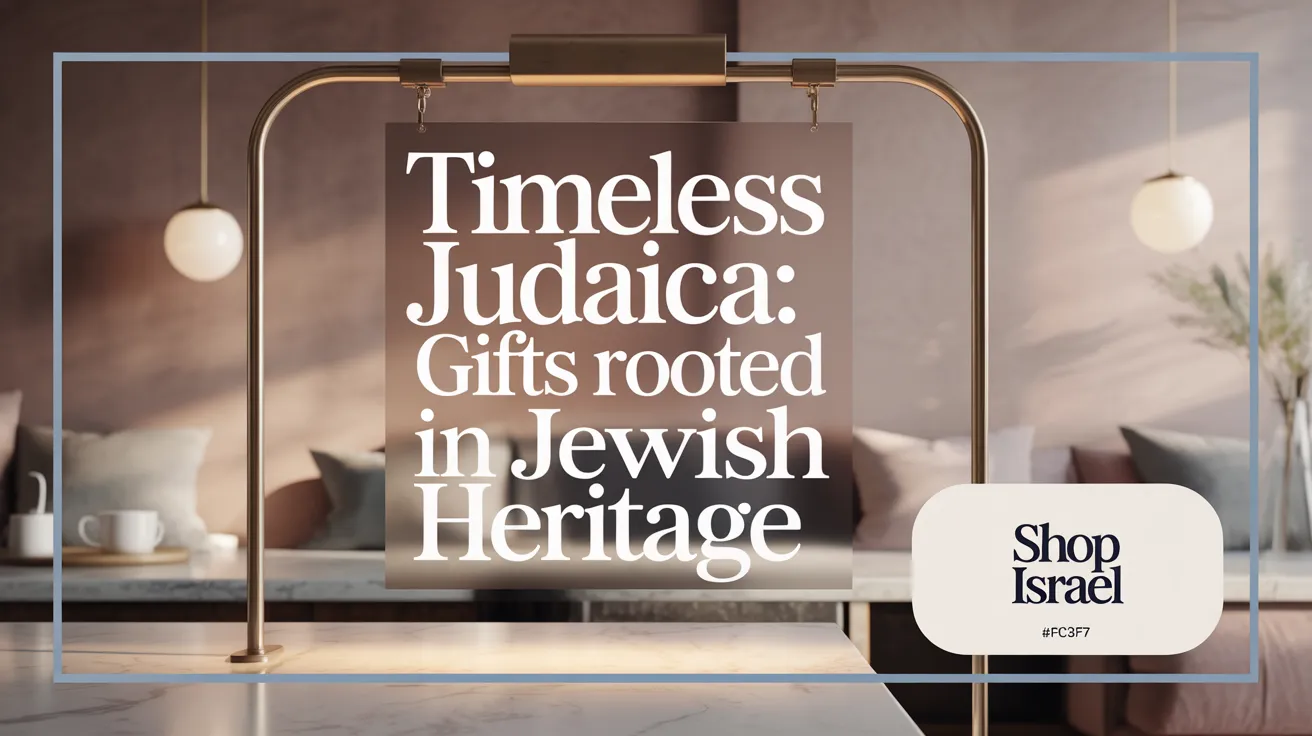 Timeless Judaica: Gifts Rooted in Jewish Heritage