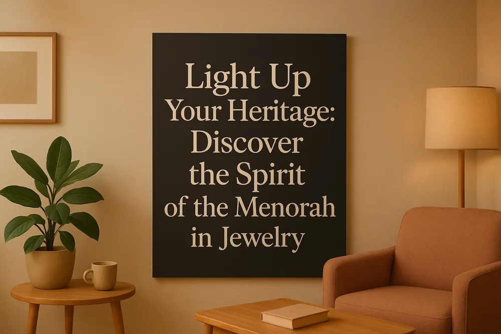 Light Up Your Heritage: Discover the Spirit of the Menorah in Jewelry