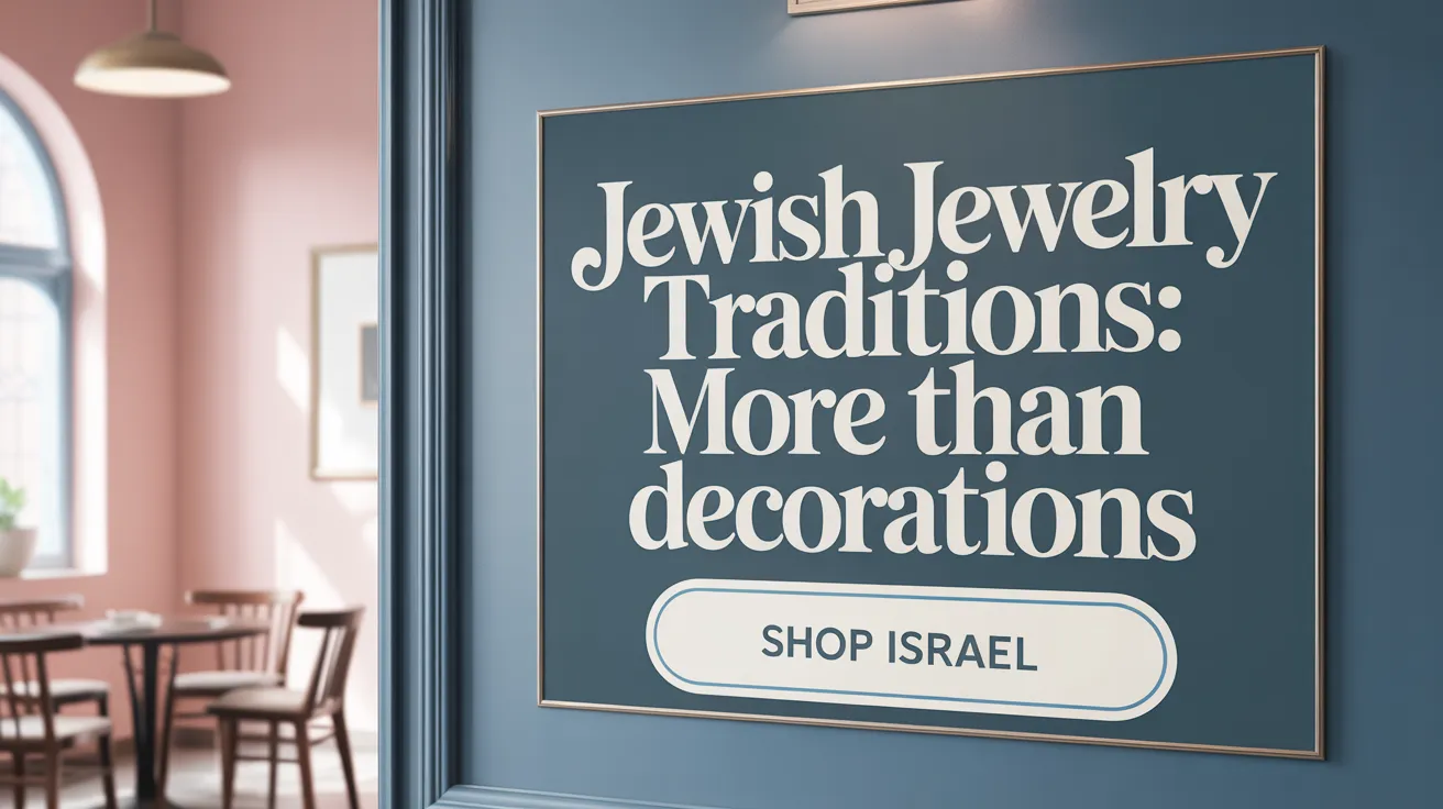 Jewish Jewelry Traditions: More Than Decorations