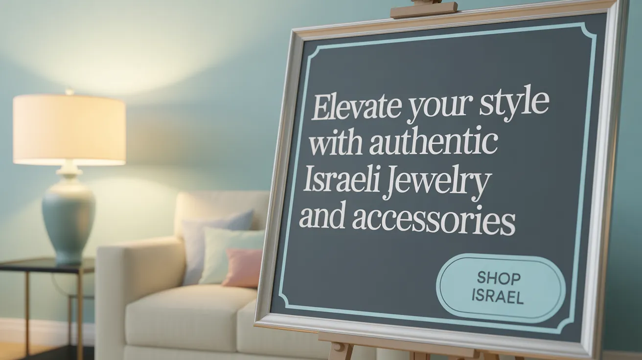 Elevate Your Style with Authentic Israeli Jewelry and Accessories
