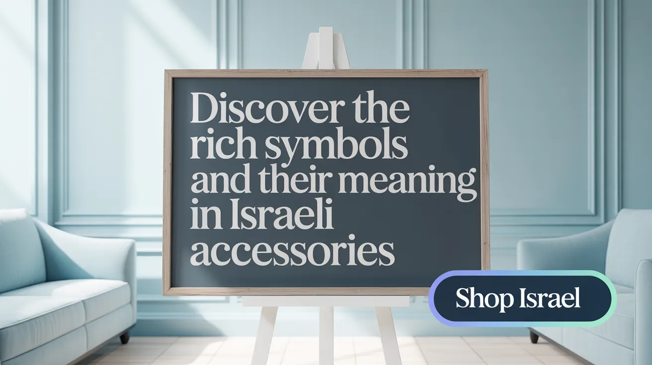 Discover the Rich Symbols and Their Meaning in Israeli Accessories