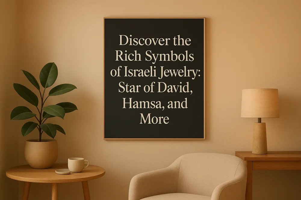 Discover the Rich Symbols of Israeli Jewelry: Star of David, Hamsa, and More