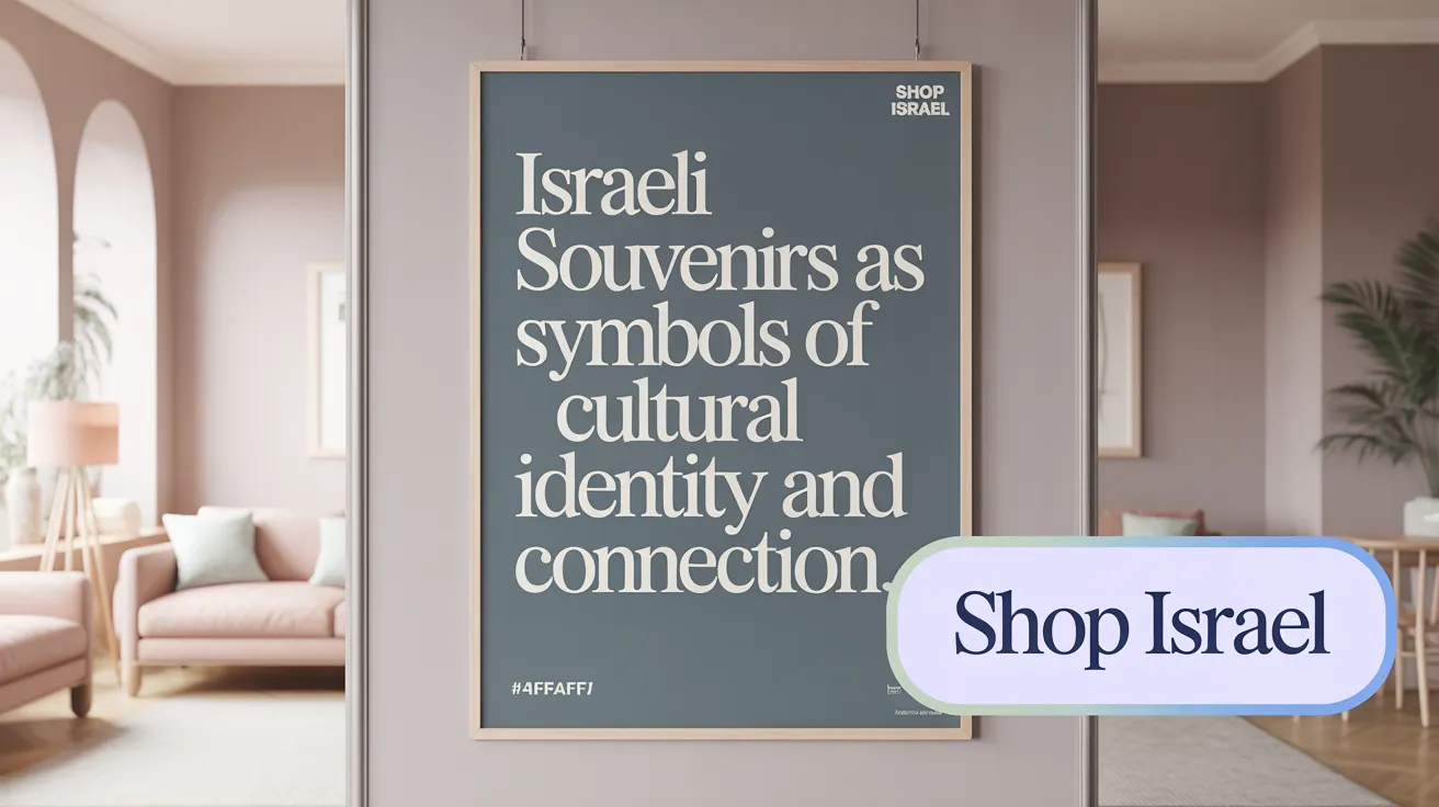 Israeli Souvenirs as Symbols of Cultural Identity and Connection