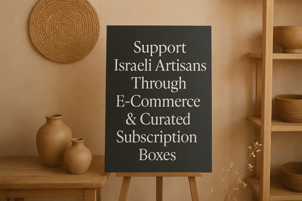 Support Israeli Artisans Through E-Commerce &amp; Curated Subscription Boxes