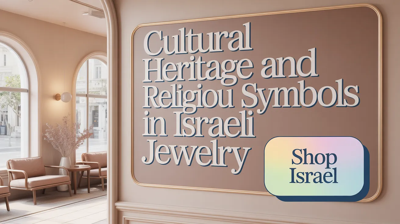 Cultural Heritage and Religious Symbols in Israeli Jewelry