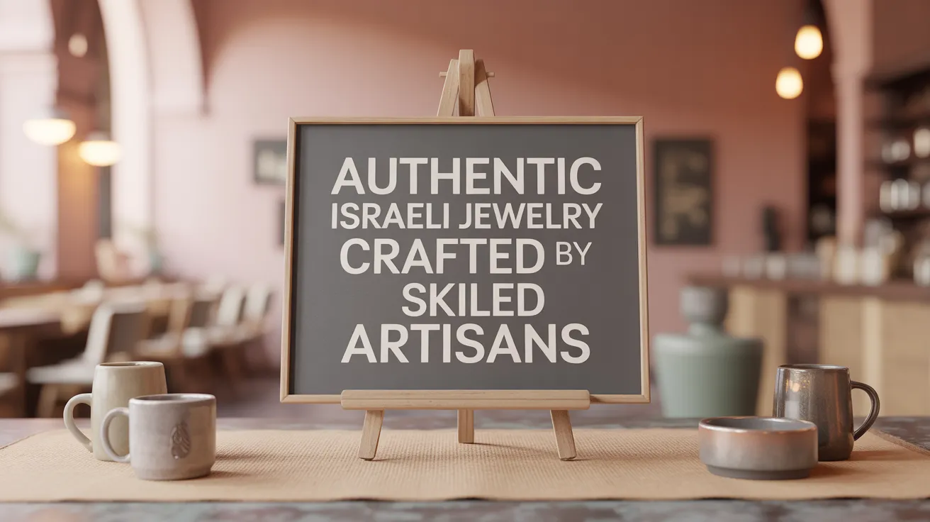 Authentic Israeli Jewelry Crafted by Skilled Artisans