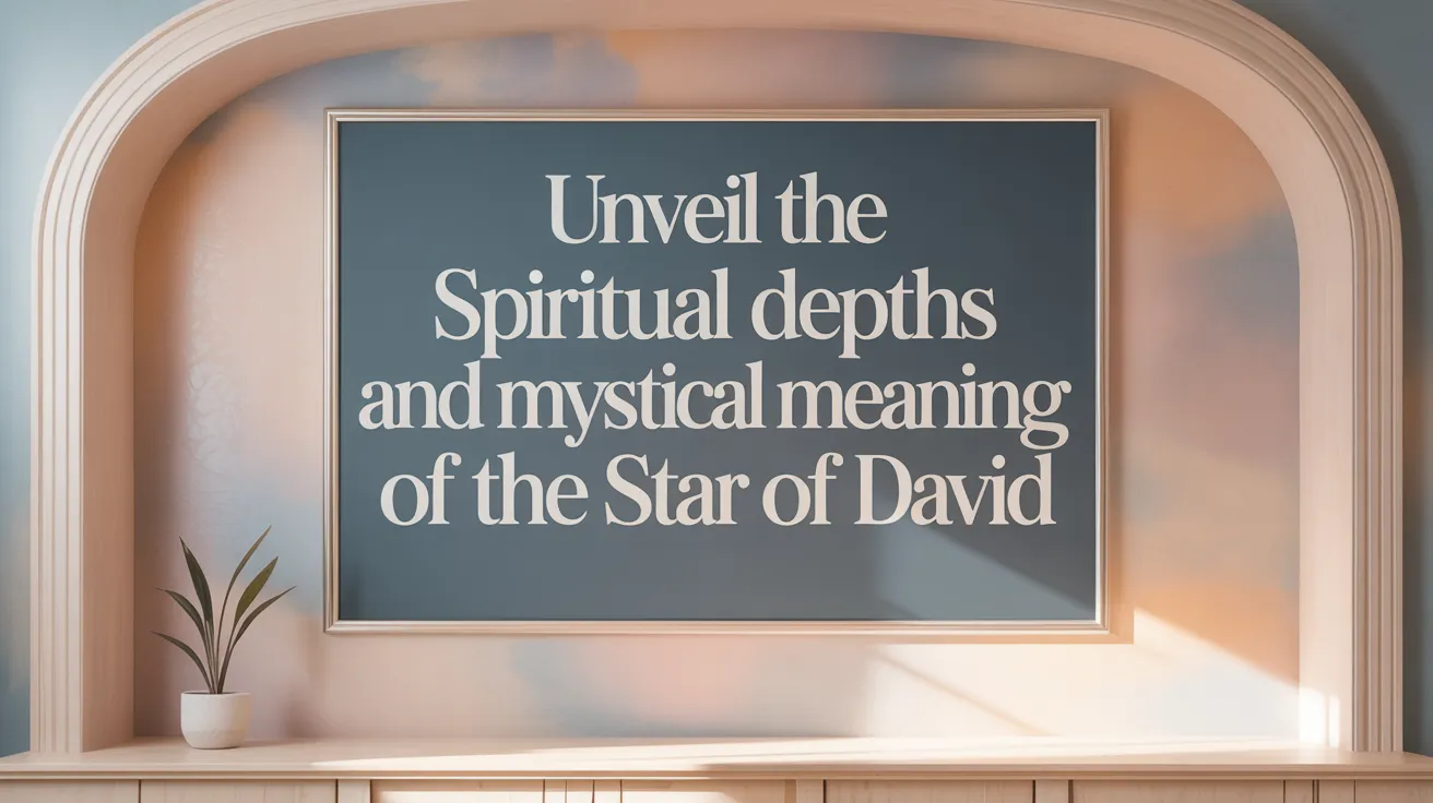 Unveil the Spiritual Depths and Mystical Meaning of the Star of David