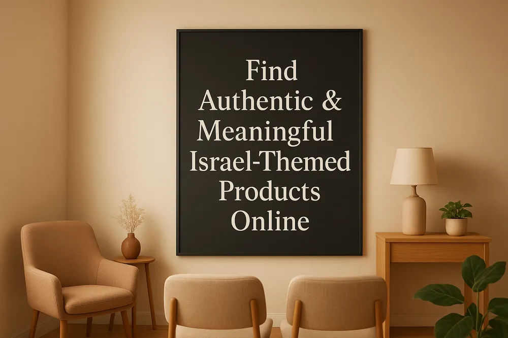Find Authentic &amp; Meaningful Israel-Themed Products Online