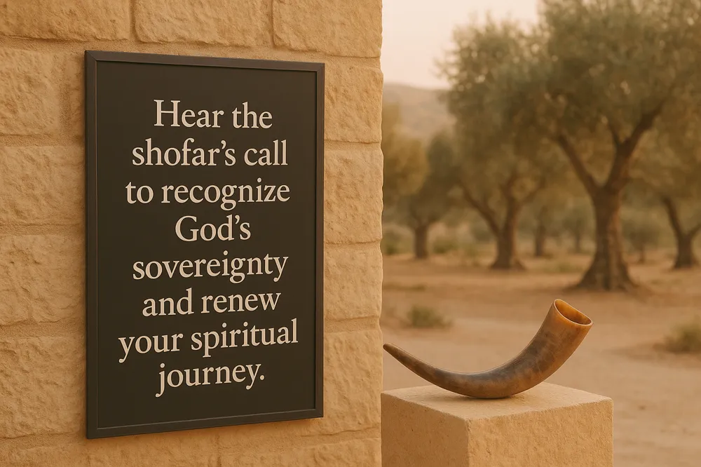 Hear the shofar’s call to recognize God's sovereignty and renew your spiritual journey.