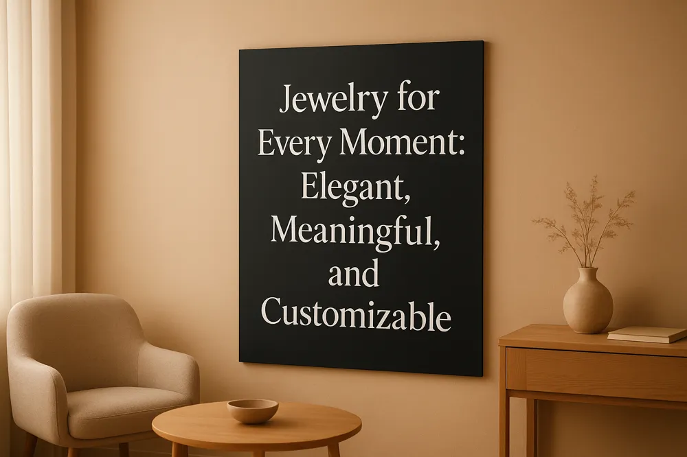 Jewelry for Every Moment: Elegant, Meaningful, and Customizable