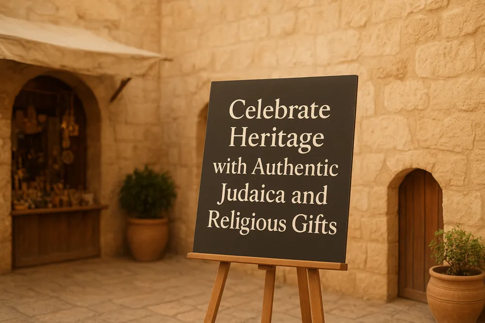 Celebrate Heritage with Authentic Judaica and Religious Gifts