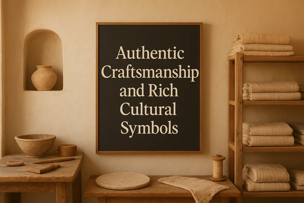 Authentic Craftsmanship and Rich Cultural Symbols