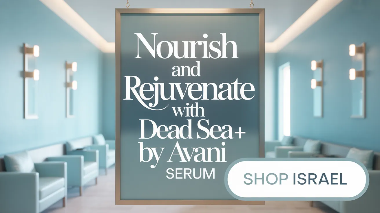Nourish and Rejuvenate with Dead Sea+ by AVANI Serum