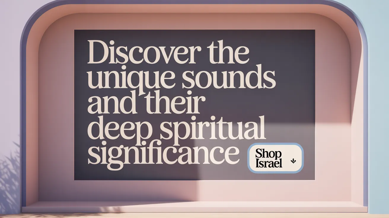 Discover the Unique Sounds and Their Deep Spiritual Significance