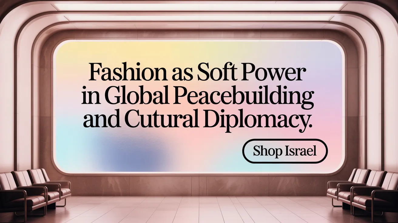 Fashion as Soft Power in Global Peacebuilding and Cultural Diplomacy