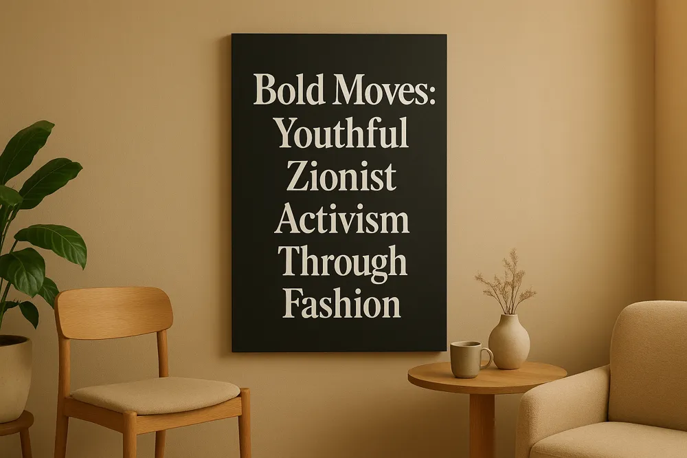 Bold Moves: Youthful Zionist Activism Through Fashion
