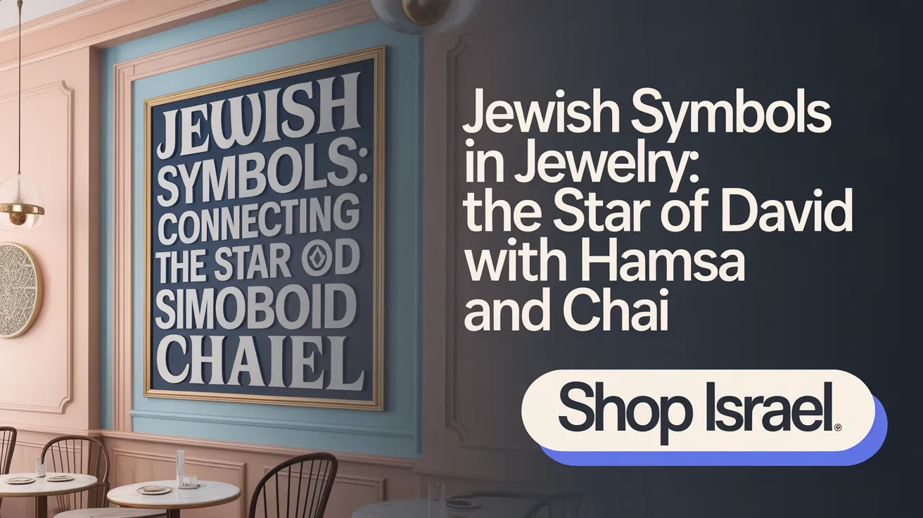 Jewish Symbols in Jewelry: Connecting the Star of David with Hamsa and Chai