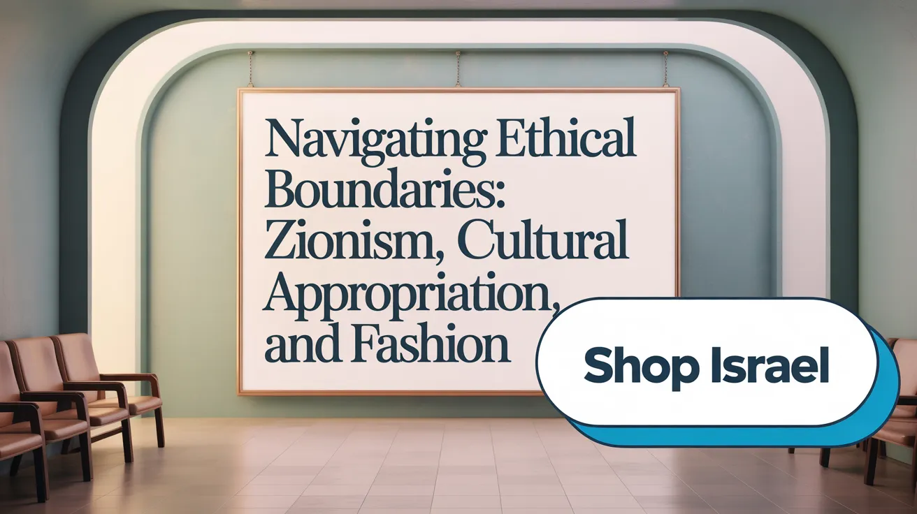 Navigating Ethical Boundaries: Zionism, Cultural Appropriation, and Fashion