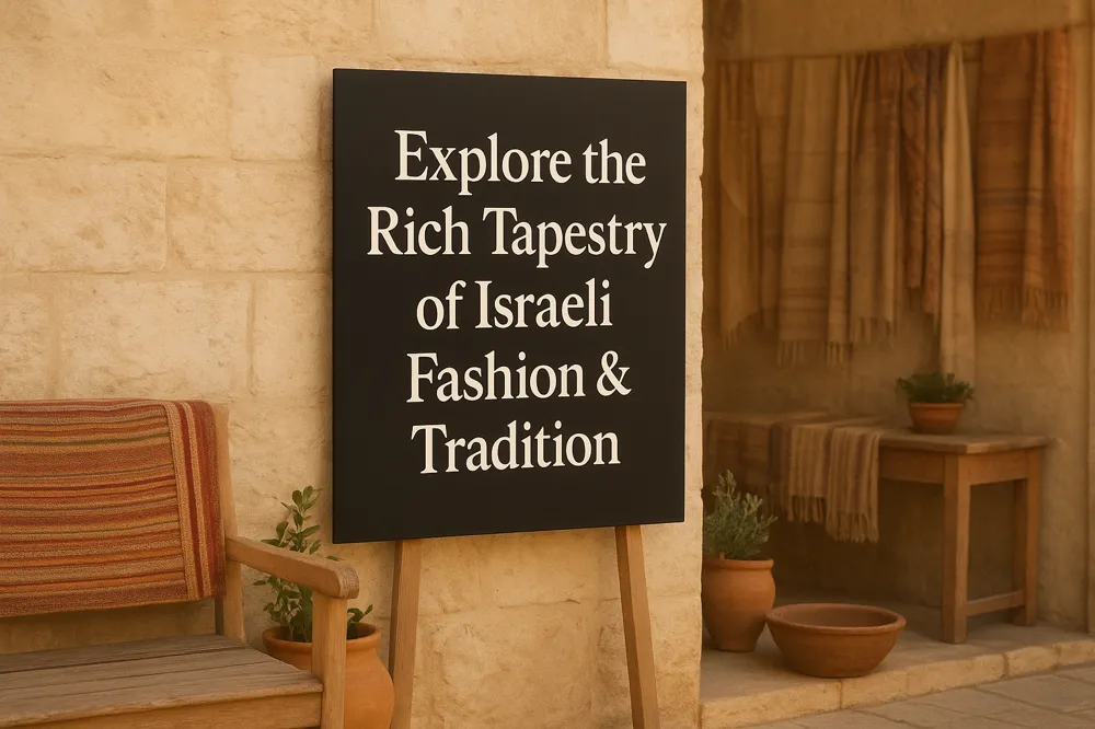 Explore the Rich Tapestry of Israeli Fashion &amp; Tradition