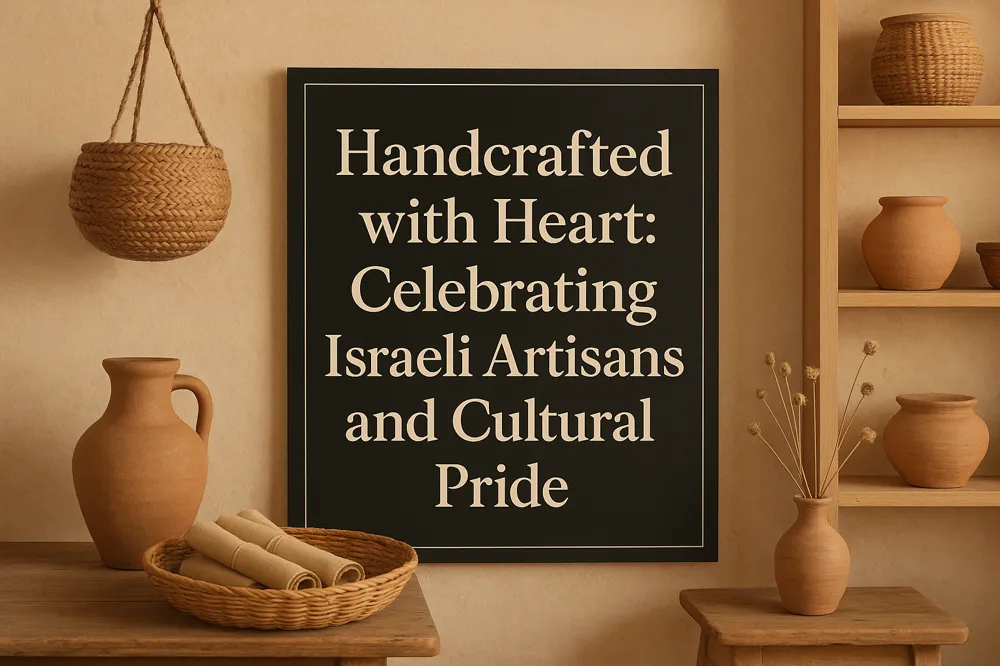 Handcrafted with Heart: Celebrating Israeli Artisans and Cultural Pride