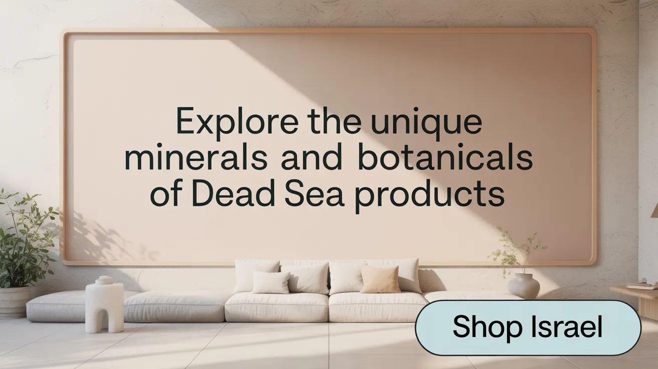 Explore the Unique Minerals and Botanicals of Dead Sea Products