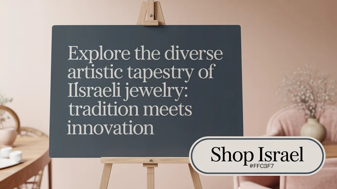 Explore the Diverse Artistic Tapestry of Israeli Jewelry: Tradition Meets Innovation