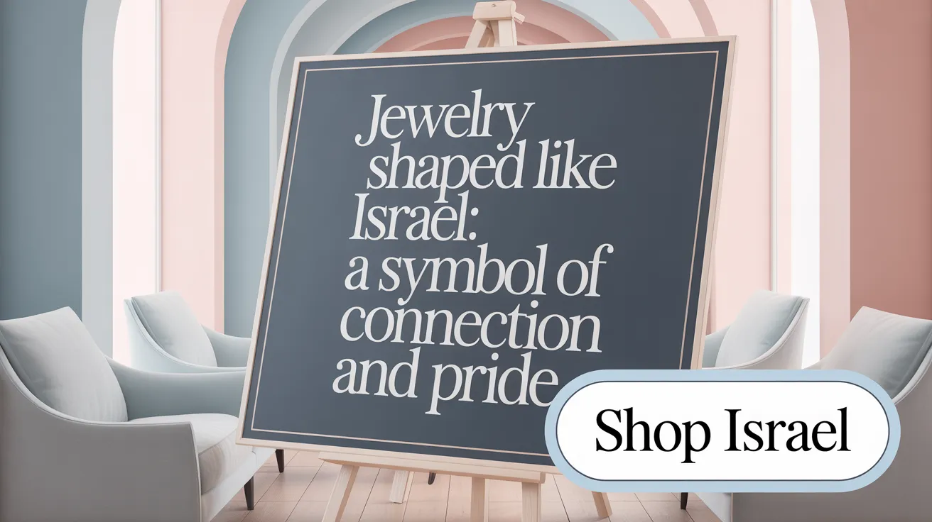 Jewelry Shaped Like Israel: A Symbol of Connection and Pride