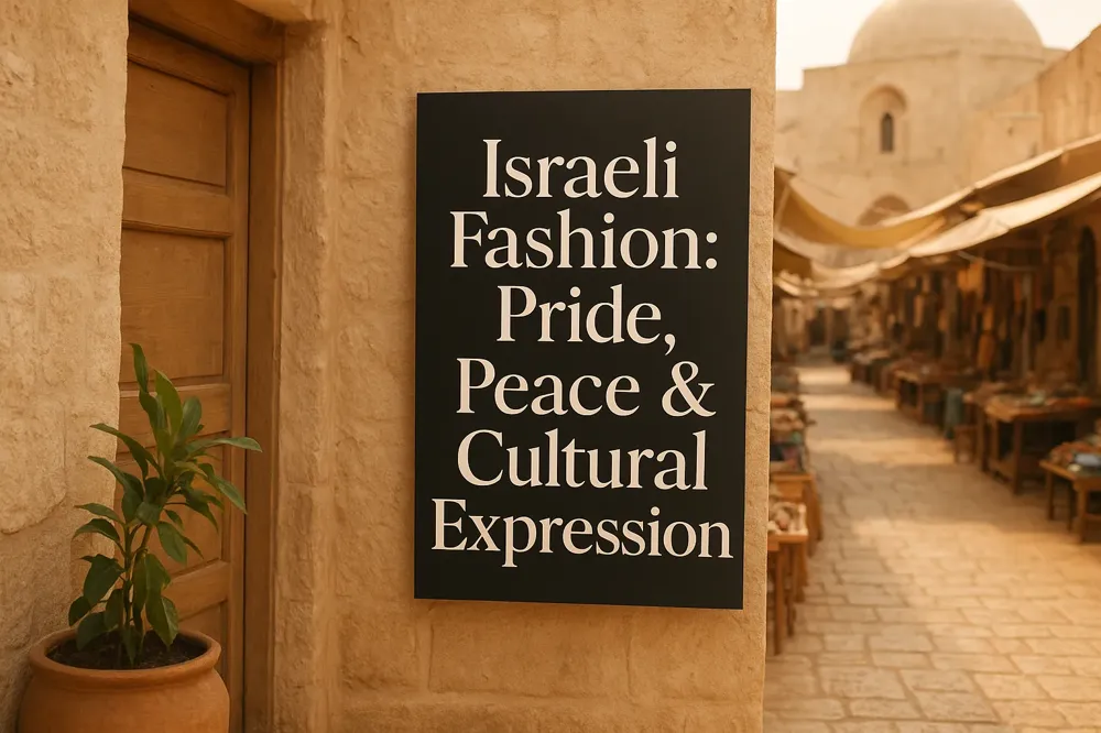 Israeli Fashion: Pride, Peace &amp; Cultural Expression