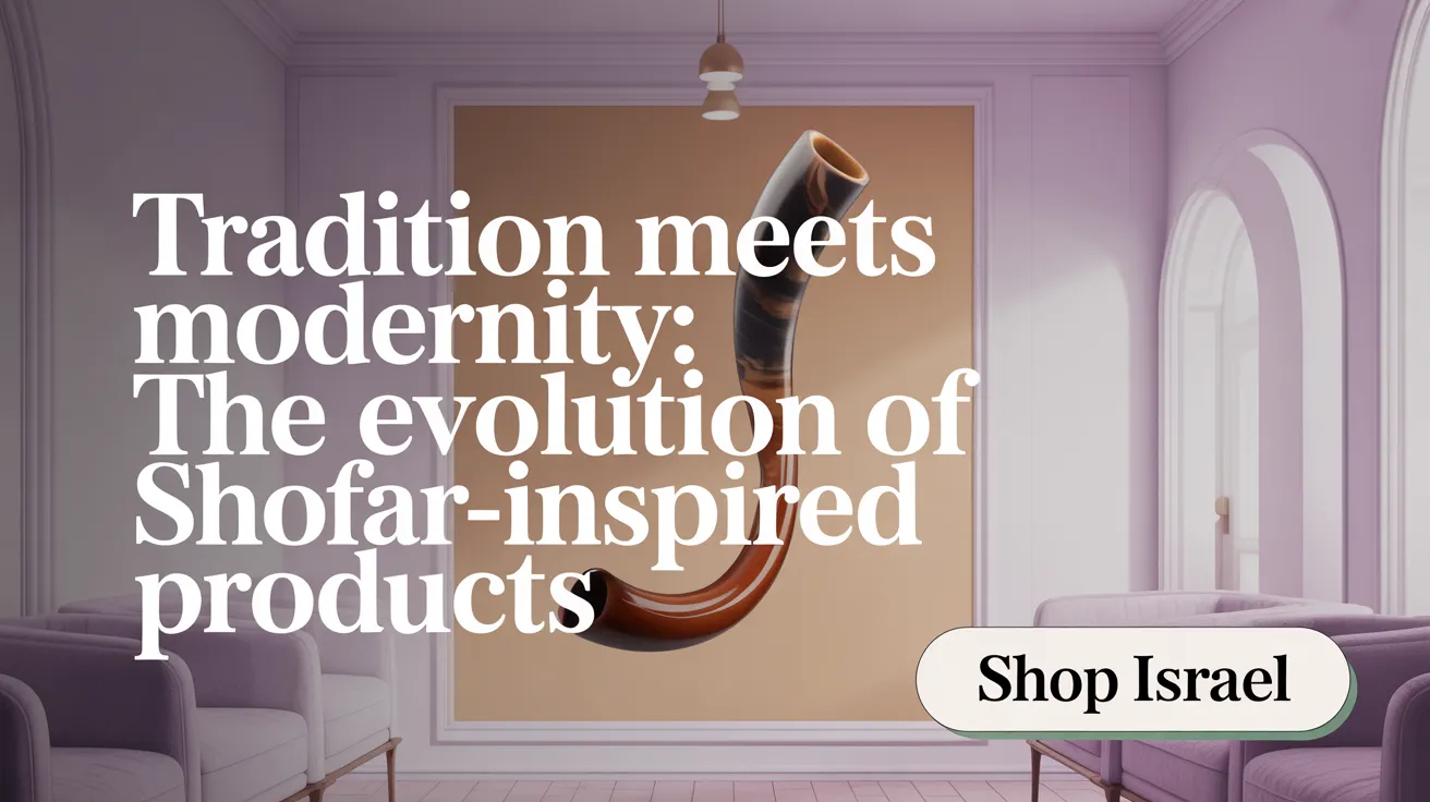 Tradition Meets Modernity: The Evolution of Shofar-Inspired Products