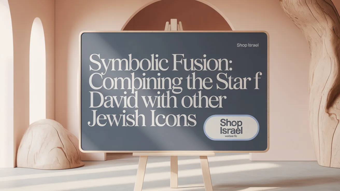 Symbolic Fusion: Combining the Star of David with Other Jewish Icons