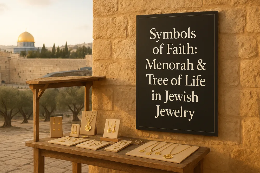Symbols of Faith: Menorah &amp; Tree of Life in Jewish Jewelry