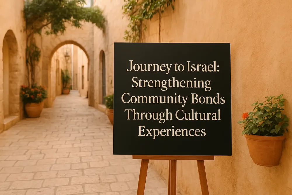 Journey to Israel: Strengthening Community Bonds Through Cultural Experiences