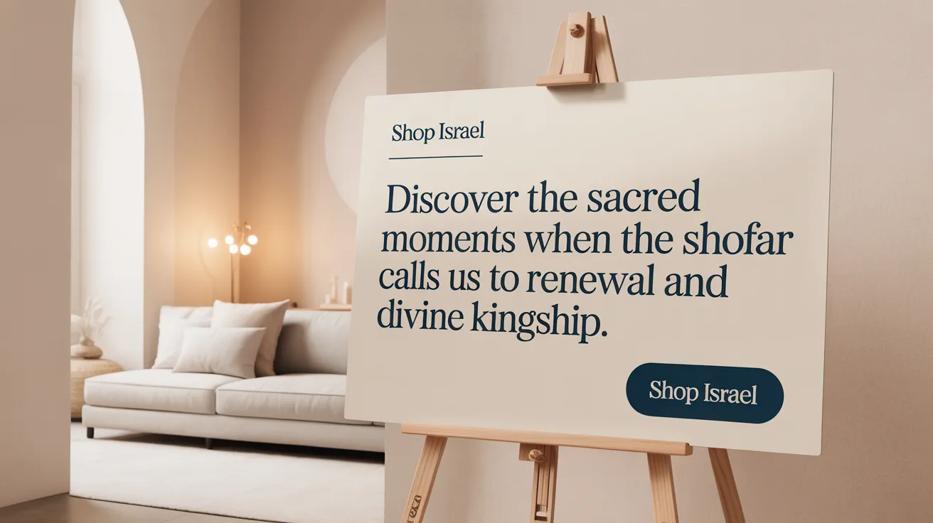 Discover the sacred moments when the shofar calls us to renewal and divine kingship.