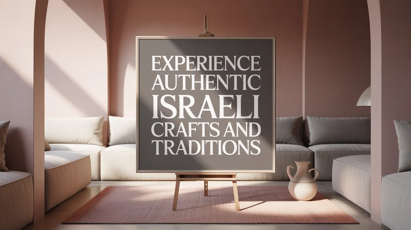 Experience Authentic Israeli Crafts and Traditions