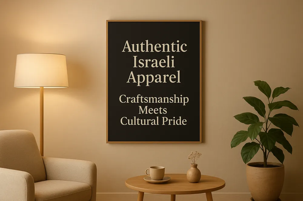 Authentic Israeli Apparel: Craftsmanship Meets Cultural Pride