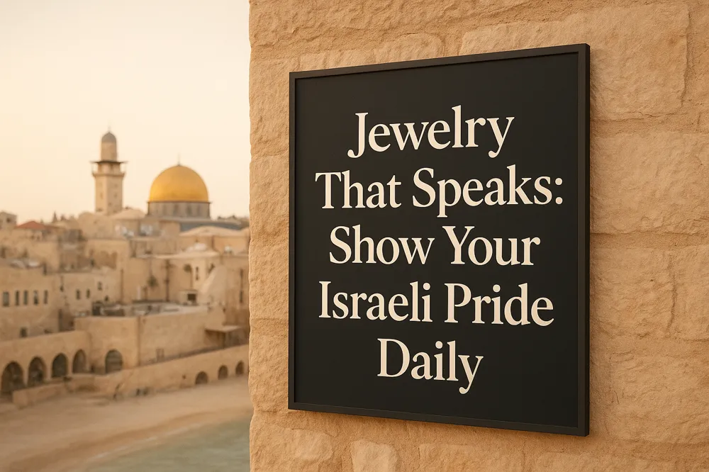 Jewelry That Speaks: Show Your Israeli Pride Daily