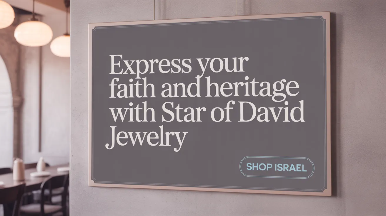 Express Your Faith and Heritage with Star of David Jewelry