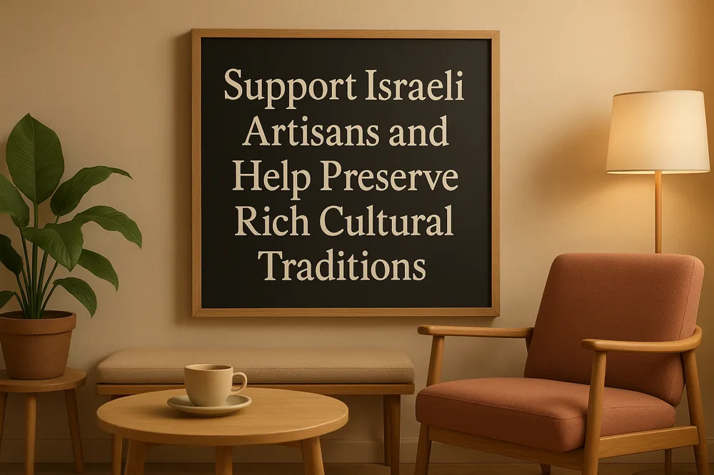 Support Israeli Artisans and Help Preserve Rich Cultural Traditions