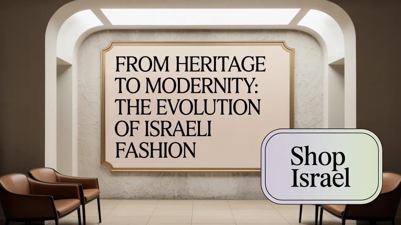 From Heritage to Modernity: The Evolution of Israeli Fashion