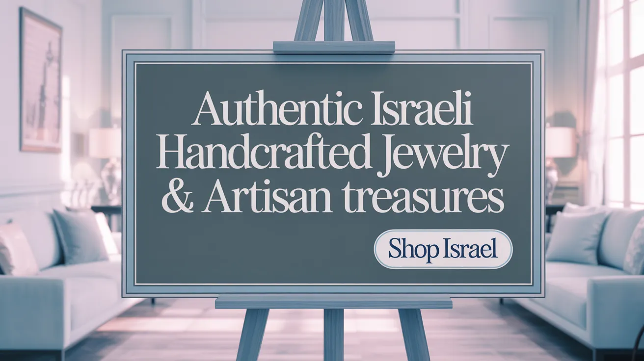 Authentic Israeli Handcrafted Jewelry & Artisan Treasures