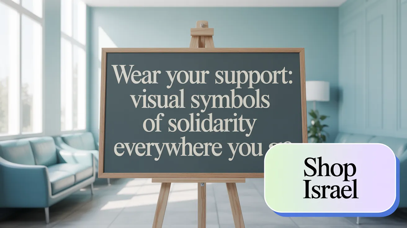 Wear Your Support: Visual Symbols of Solidarity Everywhere You Go