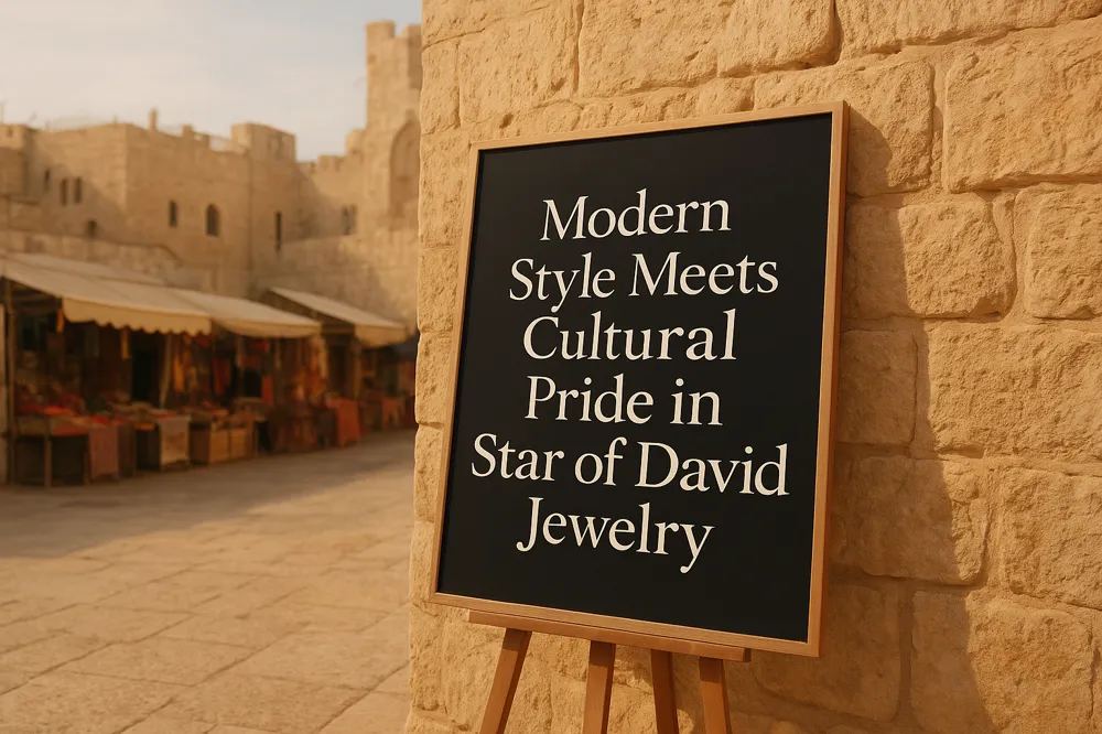 Modern Style Meets Cultural Pride in Star of David Jewelry