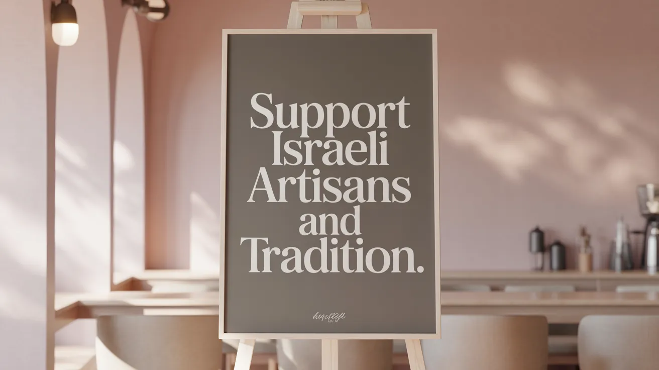 Support Israeli Artisans and Tradition