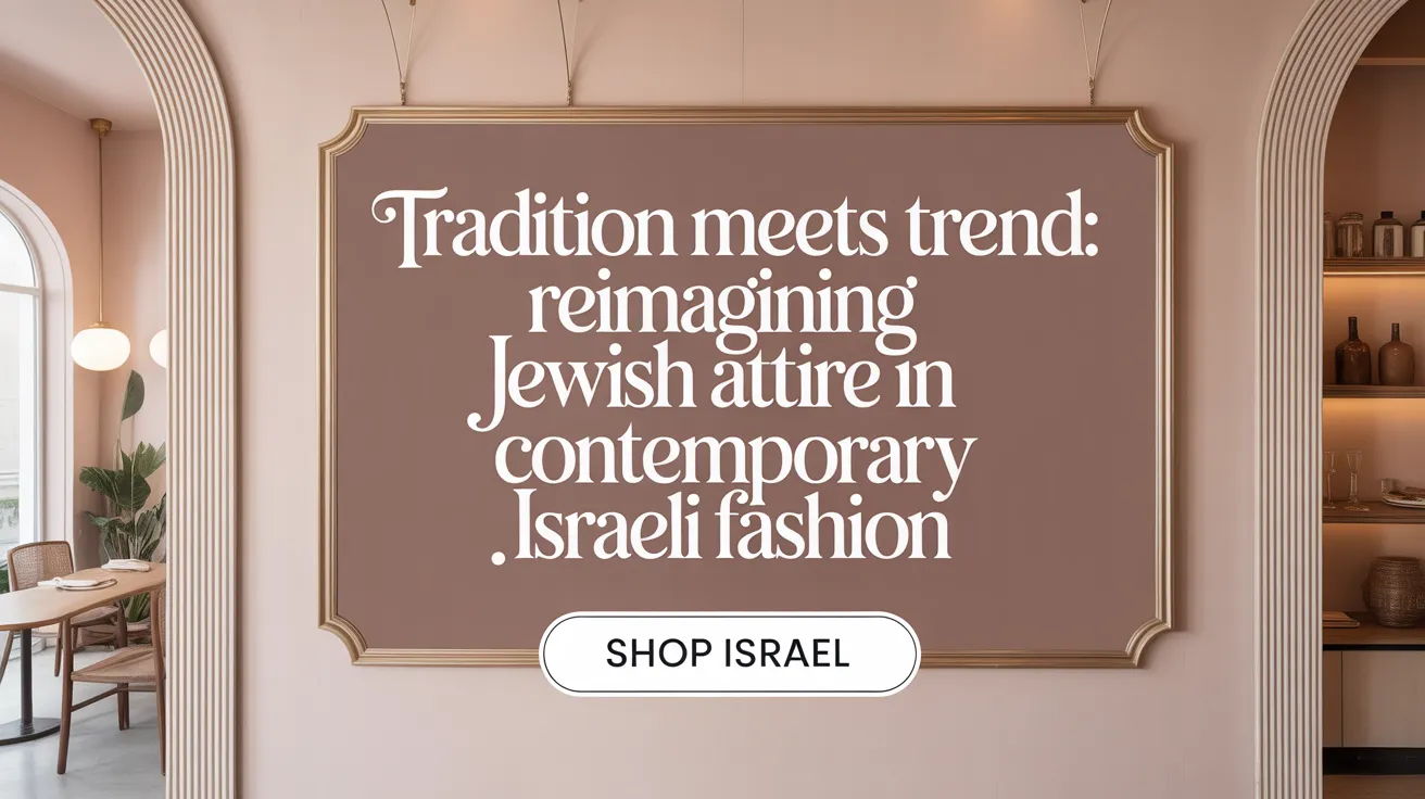 Tradition Meets Trend: Reimagining Jewish Attire in Contemporary Israeli Fashion