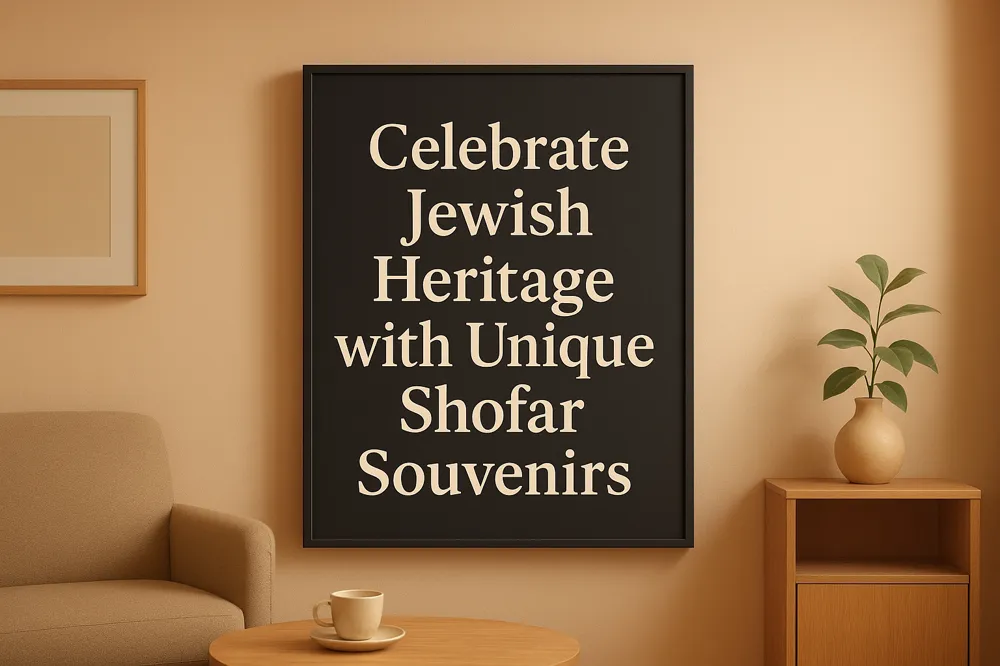 Celebrate Jewish Heritage with Unique Shofar Souvenirs