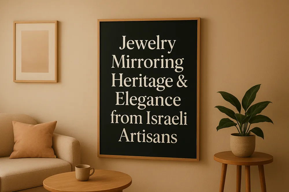 Jewelry Mirroring Heritage &amp; Elegance from Israeli Artisans