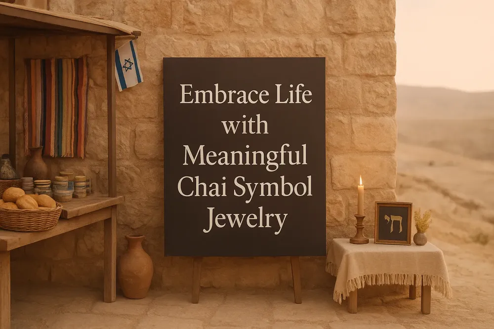 Embrace Life with Meaningful Chai Symbol Jewelry