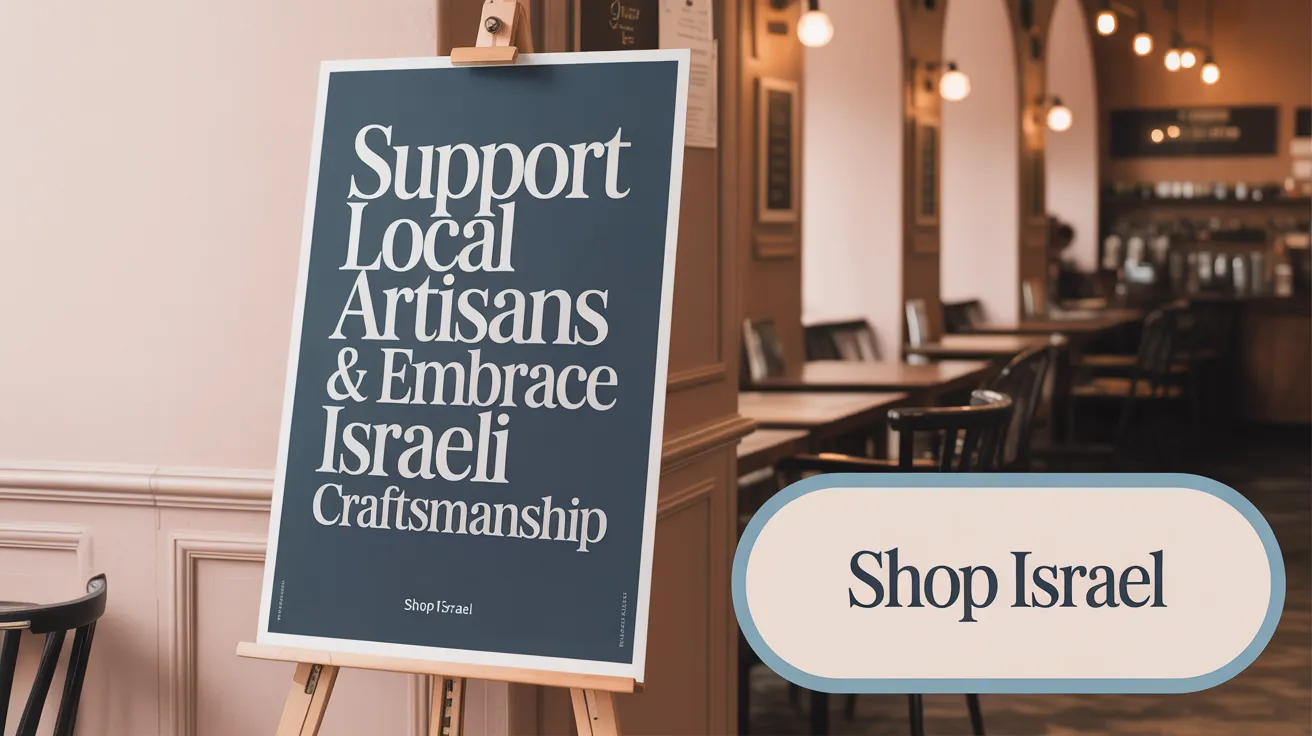 Support Local Artisans &amp; Embrace Israeli Craftsmanship