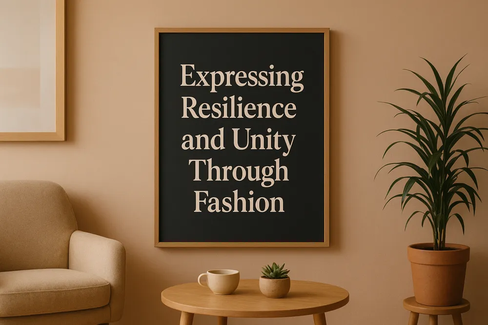 Expressing Resilience and Unity Through Fashion